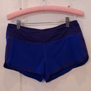 Lululemon running shorts, size 6